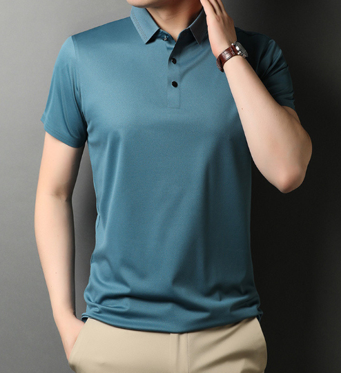 真絲Polo衫 真絲Polo衫